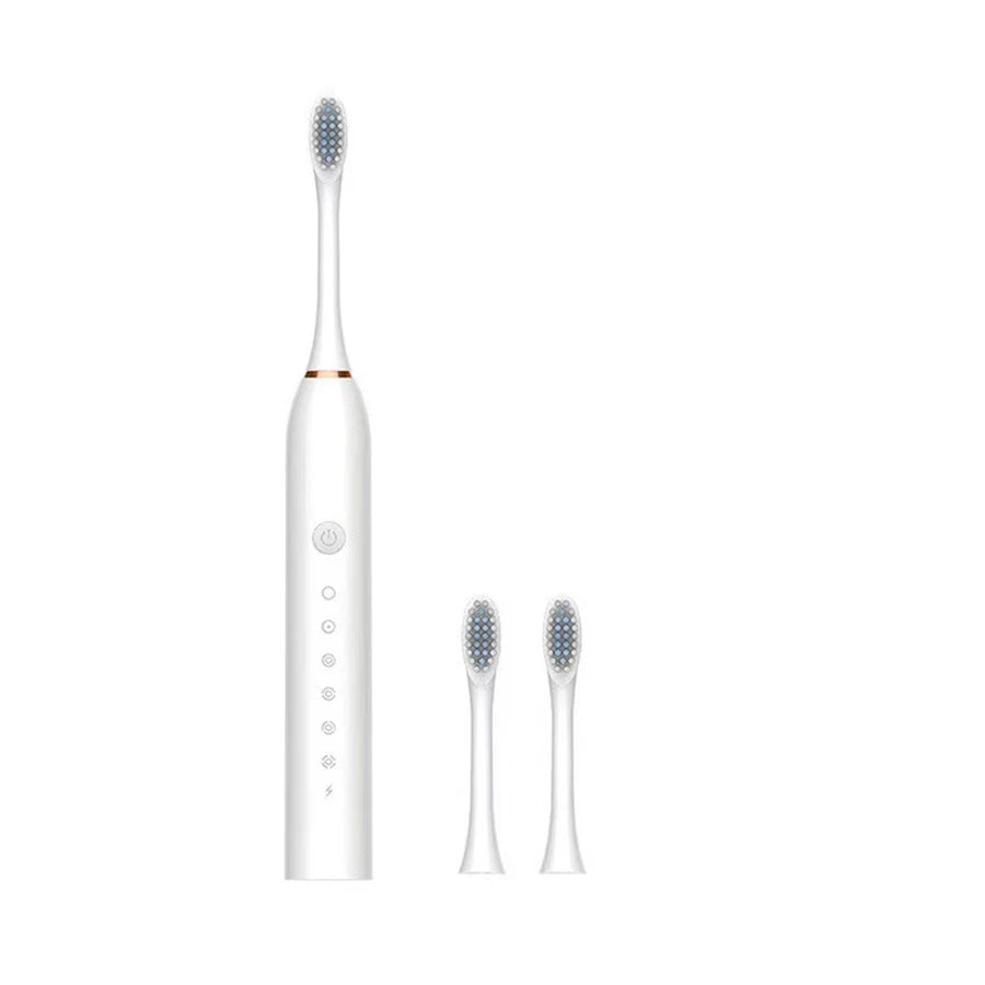 Sonic electric toothbrush for adults with DuPont brush head, waterproof IPX7, USB rechargeable, six cleaning modes, from amzzonstore.