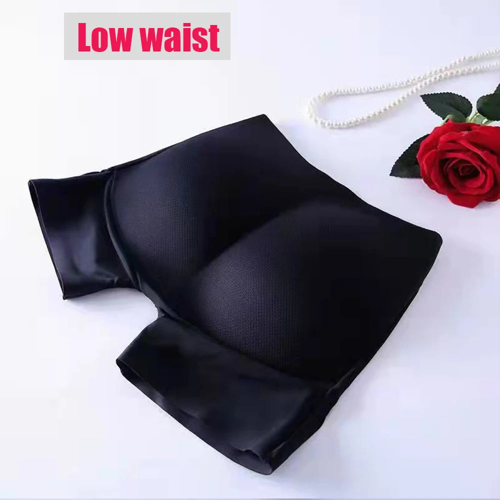 Amzzon.store women's body shaper butt lifter panties showcasing high-waist design and seamless fit for shaping and support.