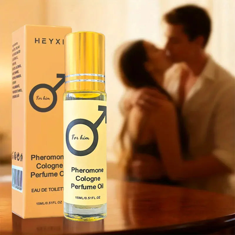 Amzzonstore pheromone cologne perfume oil for men and women, portable travel fragrance with romantic scent.