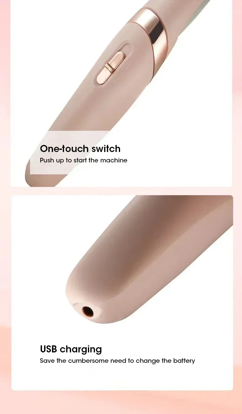 Rechargeable electric callus remover for feet by amzzonstore, waterproof foot file pedicure tool with portable design.