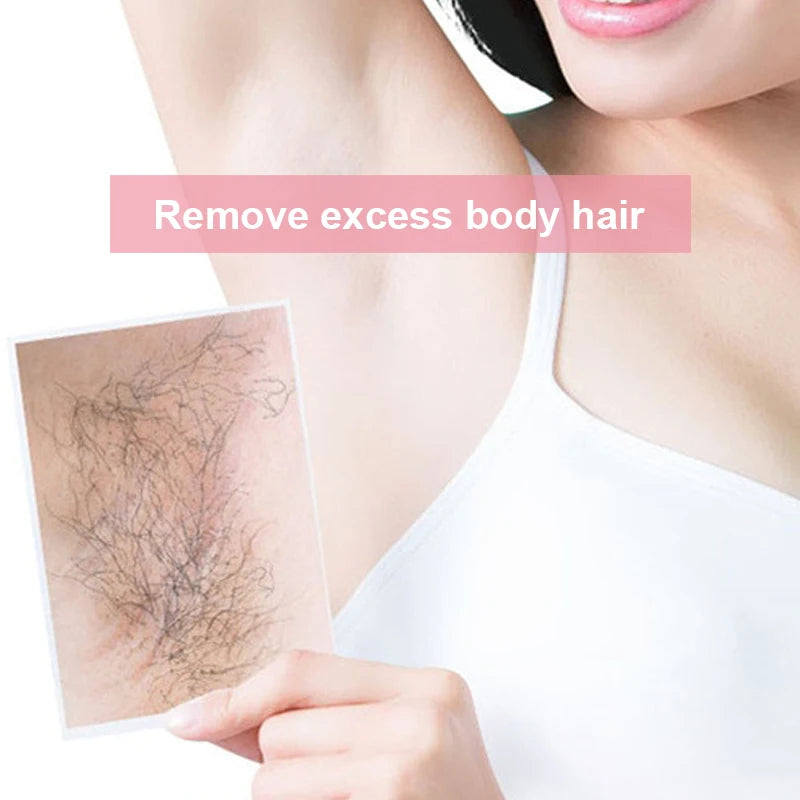 Reusable crystal hair eraser by amzzon.store for exfoliating and removing body hair, designed for smooth, hair-free skin.