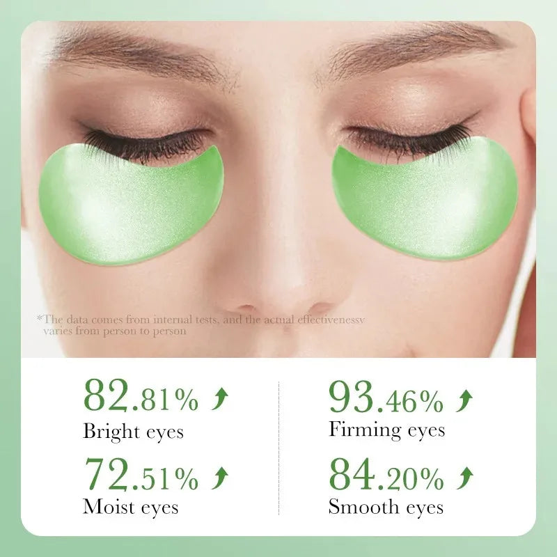 REAROYA Aloe Vera Collagen Eye Mask for dark circles, puffiness, and wrinkles, with 60 under eye patches by amzzon.store.