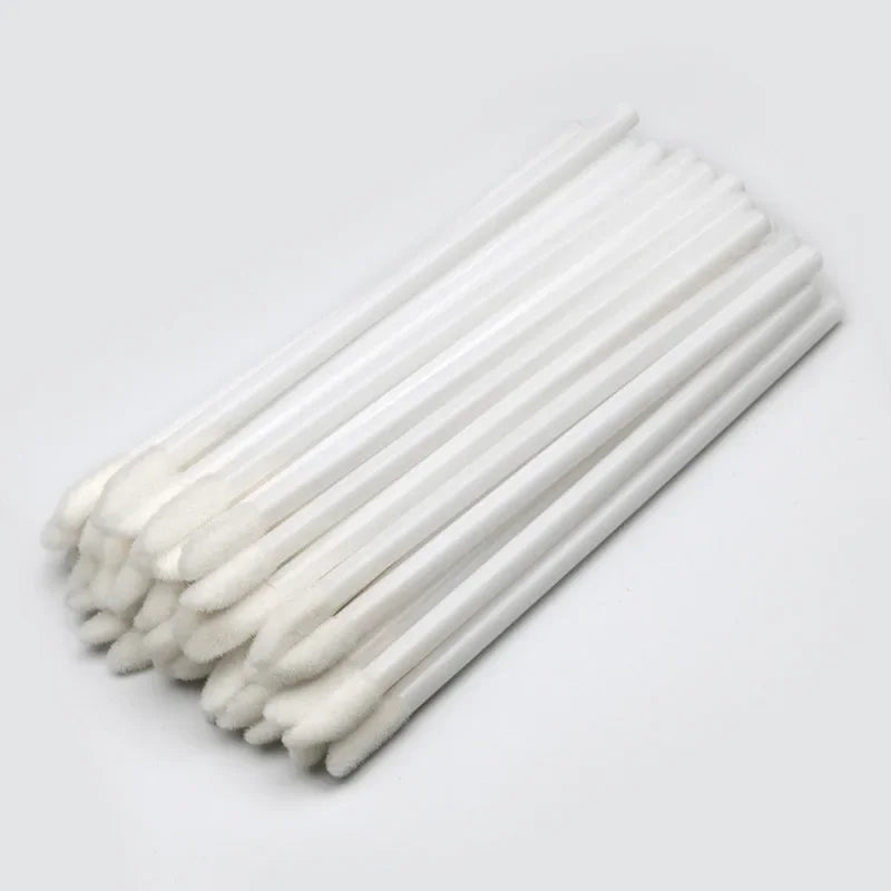 500pcs disposable lip wand applicators for lipstick and gloss, professional makeup brushes from amzzonstore.