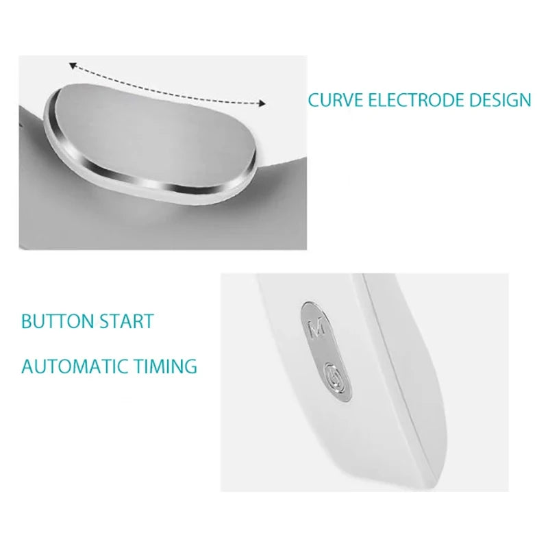 Portable Amzzonstore cross-border neck massager with shoulder and cervical spine support, compact and household-friendly.