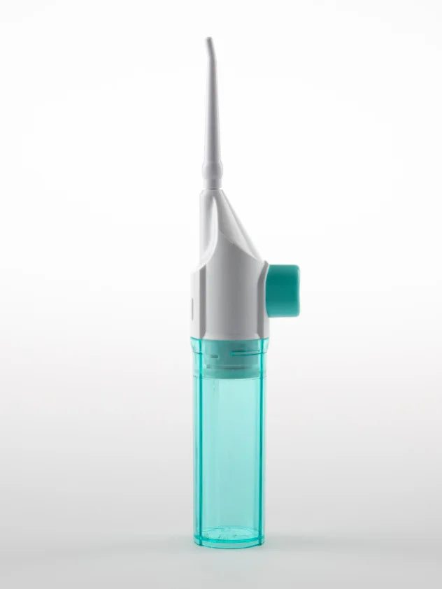 Portable Manual Water Flosser - High-Pressure Oral Irrigator & Toothpick Style Interdental Cleaner - amzzon.store