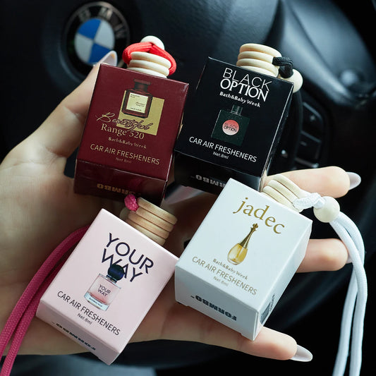 Amzzonstore car perfume air freshener with sleek design, designed to keep car interior smelling fresh and charming long-term.