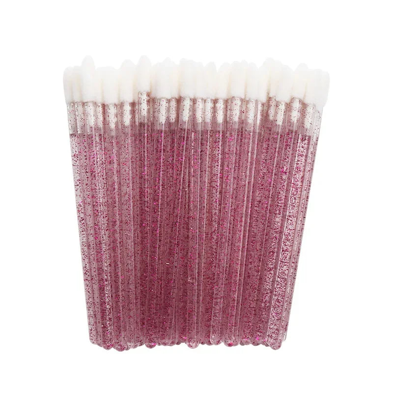 500pcs disposable lip wand applicators for lipstick and gloss, professional makeup brushes from amzzonstore, wholesale kit.