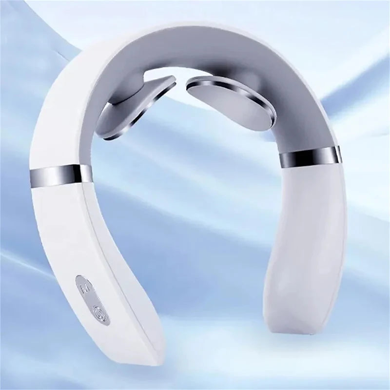 Portable amzzonstore cross-border neck massager with shoulder and cervical spine support, compact household mini massager for neck relief.