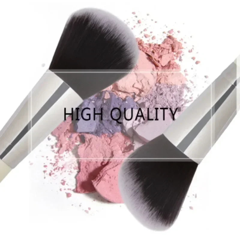 Set of professional makeup brushes with synthetic hair in a travel bag, available in 3, 13, or 22-piece kits by amzzon.store