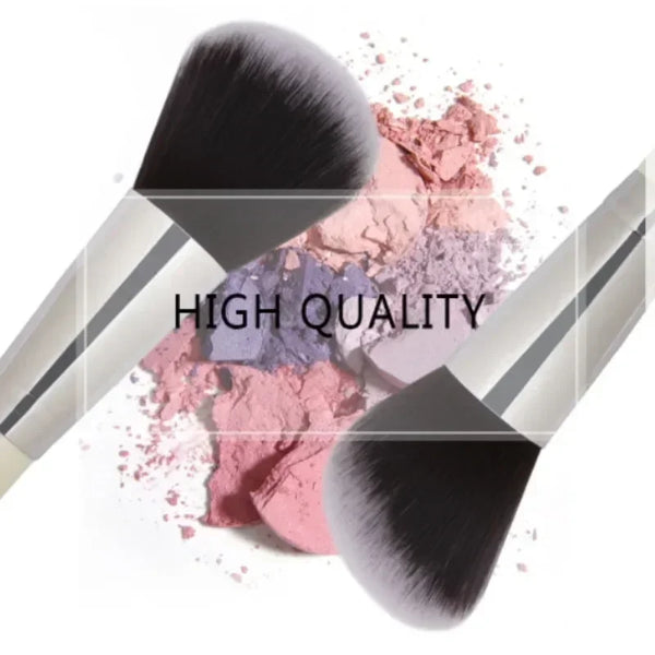 Set of professional makeup brushes with synthetic hair in a travel bag, available in 3, 13, or 22-piece kits by amzzon.store
