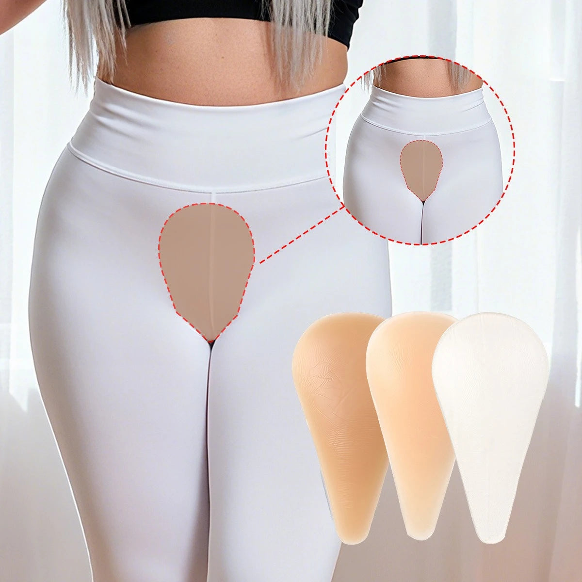 Reusable invisible silicone nipple covers, waterproof and anti-exposure, for discreet body coverage and clothing protection.
