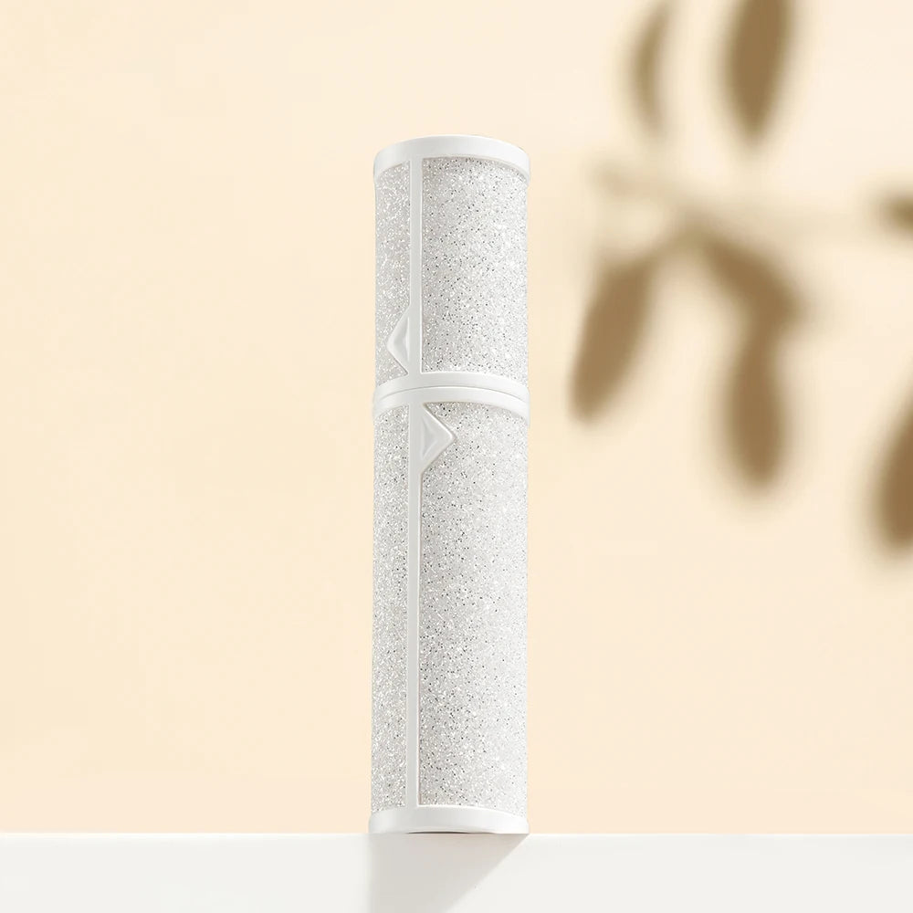 Portable 5ML leather perfume atomizer by amzzonstore, compact refillable spray bottle for travel and personal use.